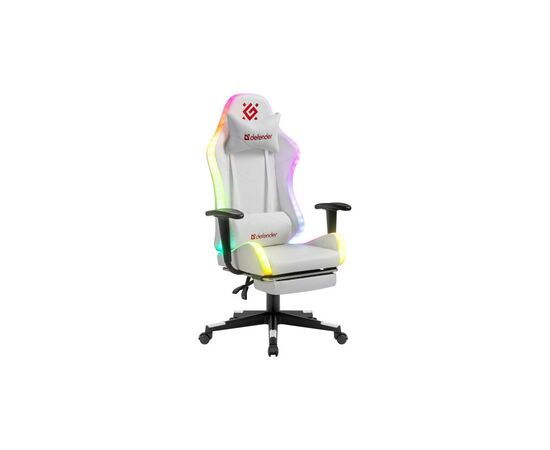 Крісло ігрове Defender Watcher RGB White (64336)