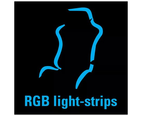 Крісло ігрове Sandberg Commander RGB Black (640-94), зображення 2 Крісло ігрове Sandberg Commander RGB Black (640-94), зображення 2