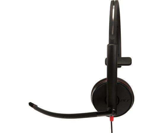 Наушники Poly BlackWire C3210 USB-C HS Mono (8X214AA), изображение 4 Наушники Poly BlackWire C3210 USB-C HS Mono (8X214AA), изображение 4
