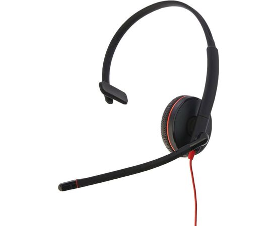 Наушники Poly BlackWire C3215 USB-C/A + 3.5mm HS Mono (8X227AA), изображение 2 Наушники Poly BlackWire C3215 USB-C/A + 3.5mm HS Mono (8X227AA), изображение 2