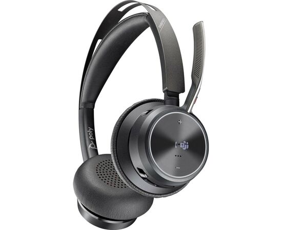 Наушники Poly Focus 2 - M USB-A HS with Charge Stand Stereo (77Y87AA), изображение 2 Наушники Poly Focus 2 - M USB-A HS with Charge Stand Stereo (77Y87AA), изображение 2
