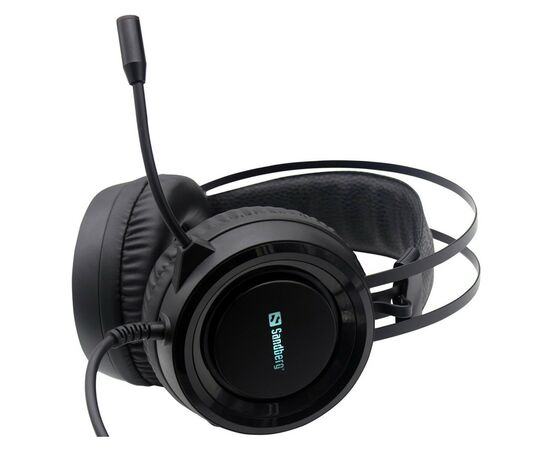 Наушники Sandberg Dominator Headset RGB Black (126-22), изображение 2 Наушники Sandberg Dominator Headset RGB Black (126-22), изображение 2