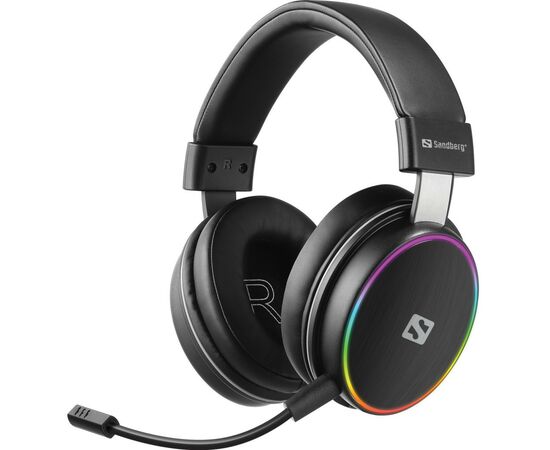Наушники Sandberg HeroBlaster Bluetooth Led Headset Black (126-42)