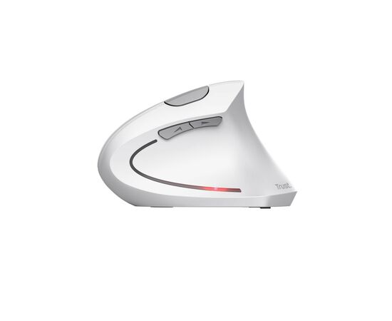 Мышка Trust Verto Ergonomic Wireless White (25132), изображение 4 Мышка Trust Verto Ergonomic Wireless White (25132), изображение 4