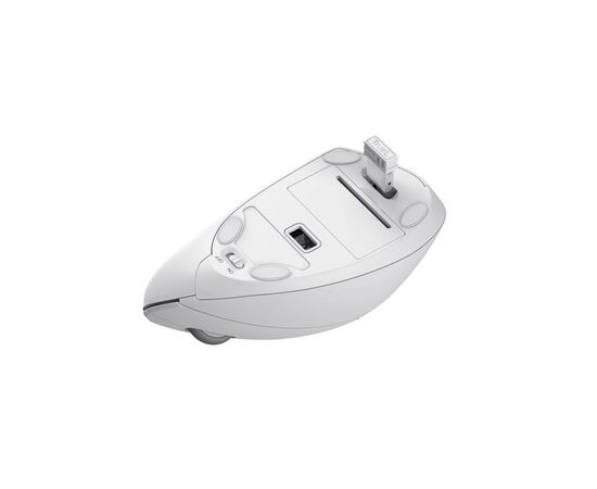 Мышка Trust Verto Ergonomic Wireless White (25132), изображение 7 Мышка Trust Verto Ergonomic Wireless White (25132), изображение 7