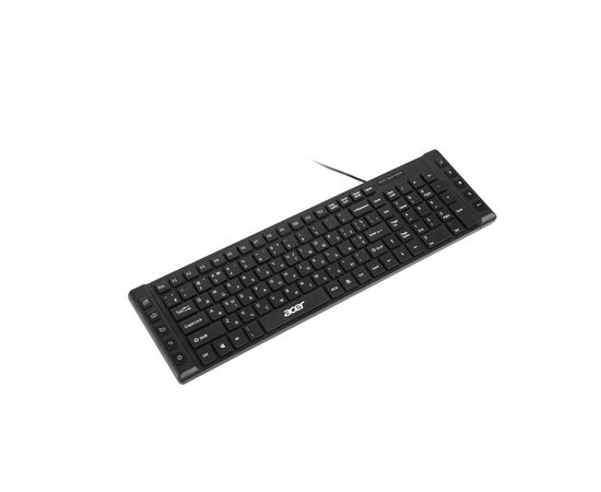 Клавиатура Acer OKW010 USB Black (ZL.KBDEE.012), изображение 2 Клавиатура Acer OKW010 USB Black (ZL.KBDEE.012), изображение 2
