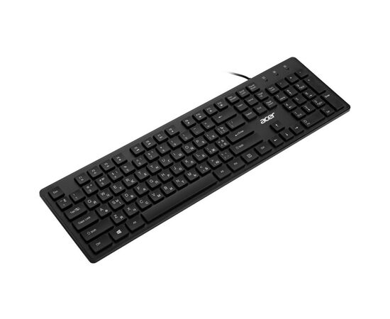 Клавиатура Acer OKW020 USB Black (ZL.KBDEE.013), изображение 3 Клавиатура Acer OKW020 USB Black (ZL.KBDEE.013), изображение 3