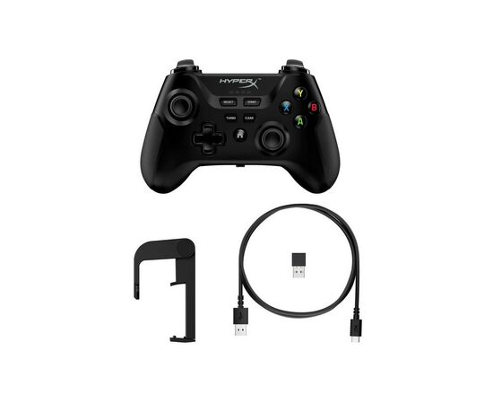 Геймпад HyperX Clutch cross-platform Wireless /Bluetooth/USB-A Black (516L8AA), изображение 8 Геймпад HyperX Clutch cross-platform Wireless /Bluetooth/USB-A Black (516L8AA), изображение 8