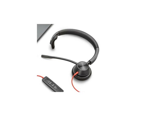 Наушники Poly Blackwire 3310-M USB-A/C (8X216AA), изображение 2 Наушники Poly Blackwire 3310-M USB-A/C (8X216AA), изображение 2