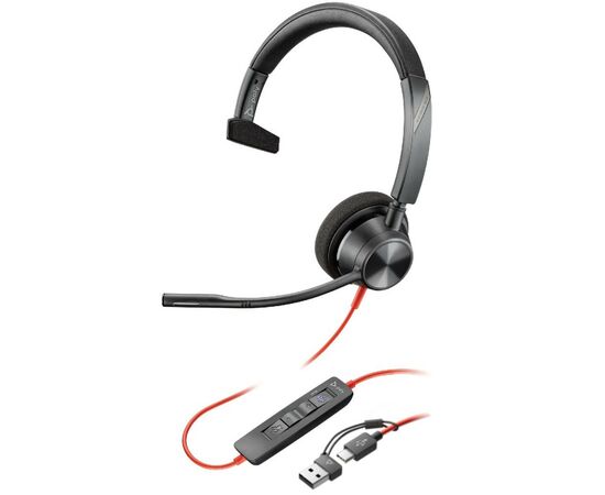 Наушники Poly Blackwire 3310-M USB-A/C (8X216AA)