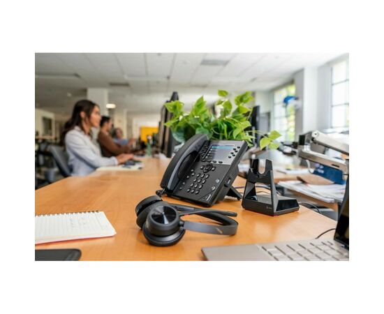 Наушники Poly Voyager 4320-M з адаптером BT700 with Charge Stand Stereo (77Z32AA), изображение 2 Наушники Poly Voyager 4320-M з адаптером BT700 with Charge Stand Stereo (77Z32AA), изображение 2