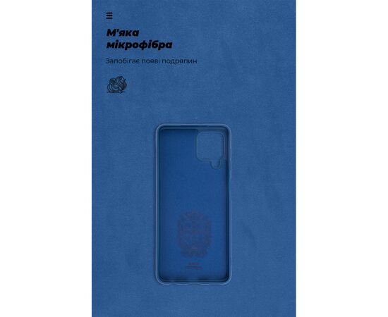 Чехол для мобильного телефона Armorstandart ICON Case Samsung A22 4G / M22 / M32 Dark Blue (ARM77051), изображение 4