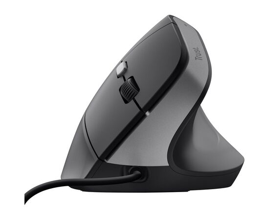 Мышка Trust Bayo II Ergonomic USB Black (25144), изображение 2 Мышка Trust Bayo II Ergonomic USB Black (25144), изображение 2
