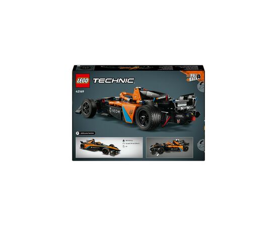 Конструктор LEGO Автомобиль для гонки NEOM McLaren Formula E 452 детали (42169), изображение 3 Конструктор LEGO Автомобиль для гонки NEOM McLaren Formula E 452 детали (42169), изображение 3