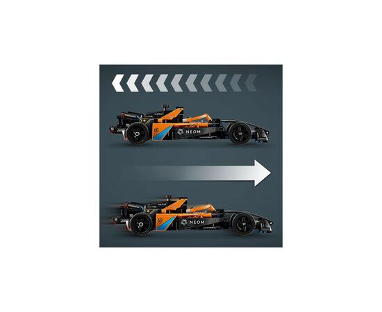 Конструктор LEGO Автомобиль для гонки NEOM McLaren Formula E 452 детали (42169), изображение 4 Конструктор LEGO Автомобиль для гонки NEOM McLaren Formula E 452 детали (42169), изображение 4