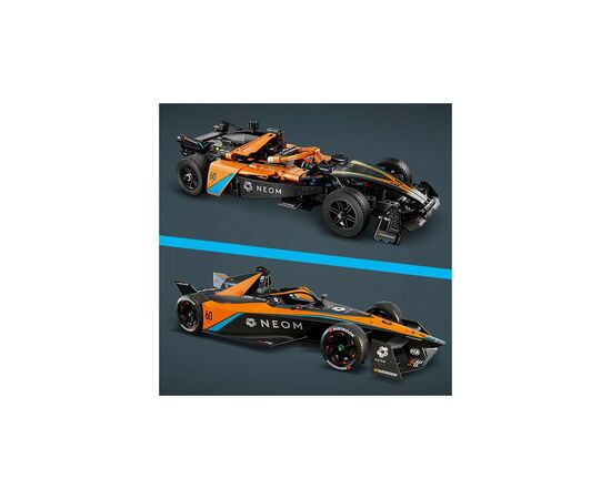 Конструктор LEGO Автомобиль для гонки NEOM McLaren Formula E 452 детали (42169), изображение 6 Конструктор LEGO Автомобиль для гонки NEOM McLaren Formula E 452 детали (42169), изображение 6