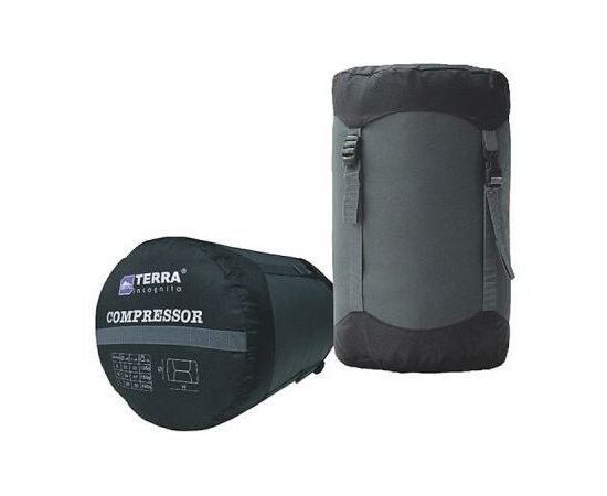 Гермомешок Terra Incognita Compressor L (серый/чёрный) (4823081502739)