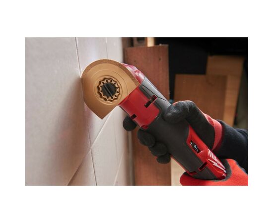 Полотно Milwaukee BiM STARLOCK TCG для реноватора, 75х1,2мм, удаление затирки (48906050), изображение 2 Полотно Milwaukee BiM STARLOCK TCG для реноватора, 75х1,2мм, удаление затирки (48906050), изображение 2