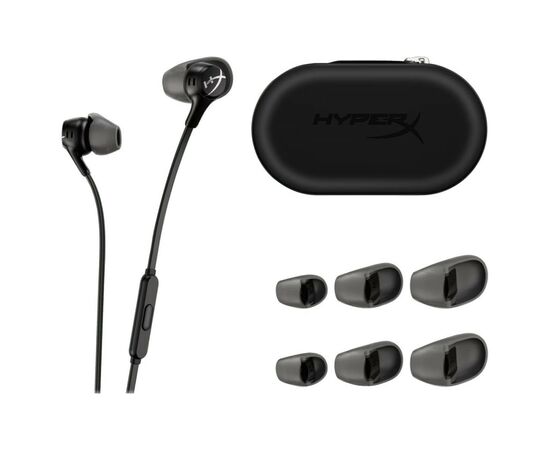Наушники HyperX Cloud Earbuds II Black (70N24AA), изображение 5 Наушники HyperX Cloud Earbuds II Black (70N24AA), изображение 5