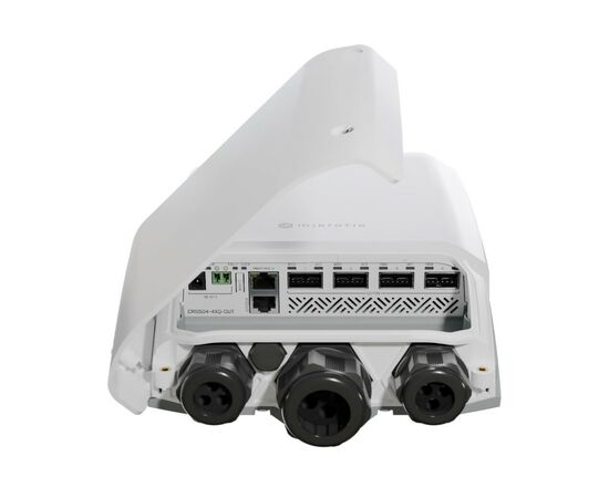 Коммутатор сетевой Mikrotik CRS504-4XQ-OUT, изображение 5 Коммутатор сетевой Mikrotik CRS504-4XQ-OUT, изображение 5