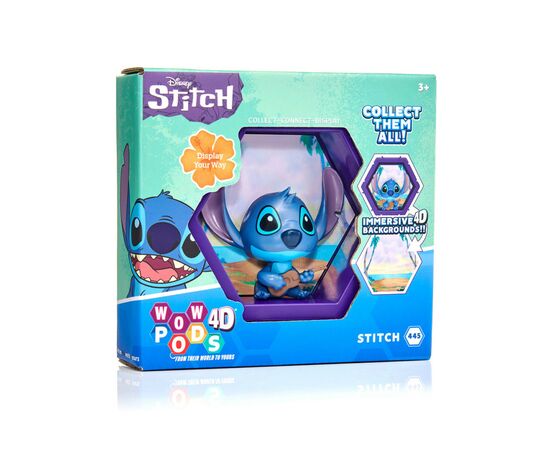 Фигурка WOW! Pods коллекционная 4D - Стич (DIS-CL-1022-01)
