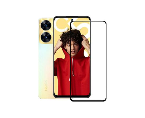 Стекло защитное PowerPlant Full screen Realme C55 (GL603135)