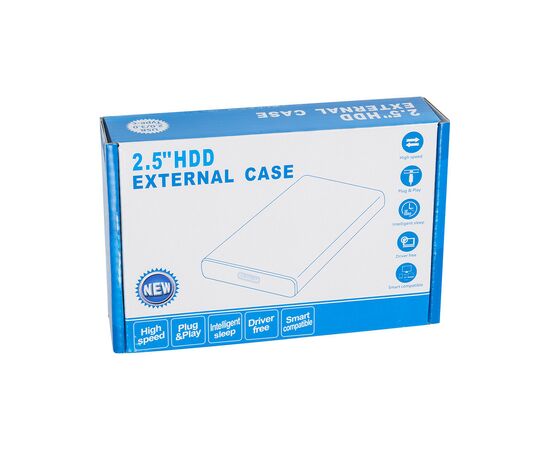 Карман внешний PowerPlant HDD 2.5" USB3.0, 6.5 cm (HC380015), изображение 3 Карман внешний PowerPlant HDD 2.5" USB3.0, 6.5 cm (HC380015), изображение 3