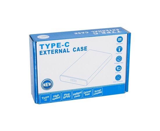 Карман внешний PowerPlant HDD 2.5" USB3.1 (HC380473), изображение 2 Карман внешний PowerPlant HDD 2.5" USB3.1 (HC380473), изображение 2