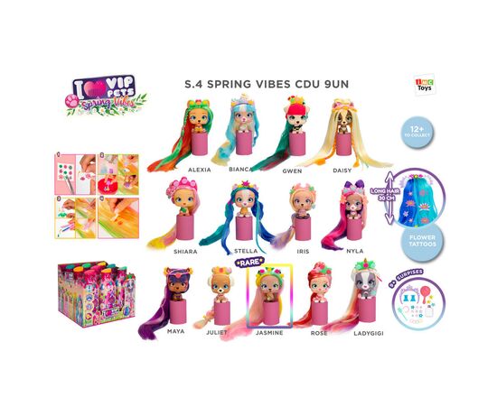 Игровой набор IMC Игрушка-сюрприз Generators VIP S4 Spring Vibes Модный питомец (713130), изображение 3 Игровой набор IMC Игрушка-сюрприз Generators VIP S4 Spring Vibes Модный питомец (713130), изображение 3