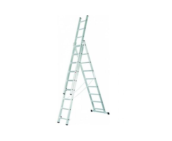 Лестница Werk универсальная трехсекционная LZ3207BQ, 3х7 (126212)