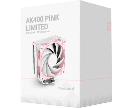 Кулер для процессора Deepcool AK400 Pink Limited (R-AK400-WPNPMN-G), изображение 10 Кулер для процессора Deepcool AK400 Pink Limited (R-AK400-WPNPMN-G), изображение 10