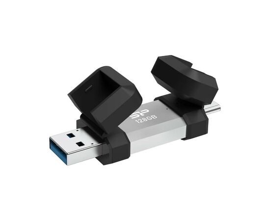 USB флеш накопитель Silicon Power USB 128G SILICON POWER usb3.2+TypeC Mobile C51 (SP128GBUC3C51V1S)