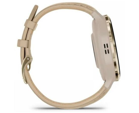 Смарт-часы Garmin Venu 3S, Fr. Gray + Soft Gold, Leather, GPS (010-02785-55), изображение 4 Смарт-часы Garmin Venu 3S, Fr. Gray + Soft Gold, Leather, GPS (010-02785-55), изображение 4