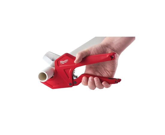 Труборез Milwaukee для ПВХ труб, с храповым механизмом, 42мм (4932464172), изображение 3 Труборез Milwaukee для ПВХ труб, с храповым механизмом, 42мм (4932464172), изображение 3