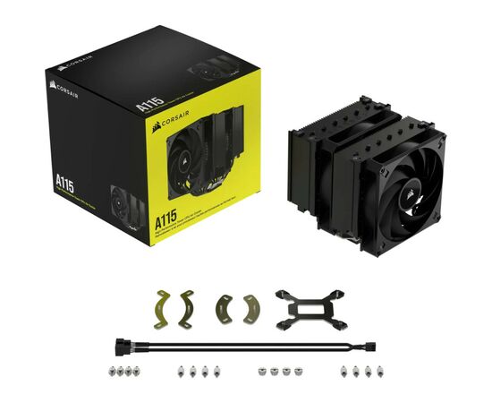 Кулер до процесора Corsair A115 Black (CT-9010011-WW), зображення 11 Кулер до процесора Corsair A115 Black (CT-9010011-WW), зображення 11