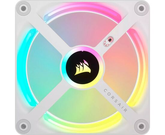 Кулер для корпуса Corsair iCUE Link QX120 RGB PWM PC Fans Starter Kit with iCUE Link System Hub W (CO-9051006-WW), изображение 3 Кулер для корпуса Corsair iCUE Link QX120 RGB PWM PC Fans Starter Kit with iCUE Link System Hub W (CO-9051006-WW), изображение 3