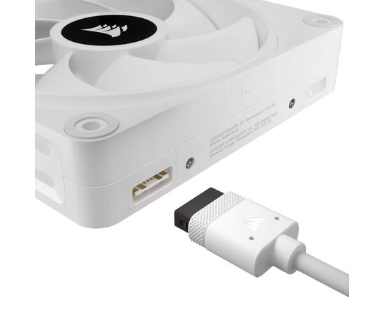 Кулер для корпуса Corsair iCUE Link QX120 RGB PWM PC Fans Starter Kit with iCUE Link System Hub W (CO-9051006-WW), изображение 7 Кулер для корпуса Corsair iCUE Link QX120 RGB PWM PC Fans Starter Kit with iCUE Link System Hub W (CO-9051006-WW), изображение 7