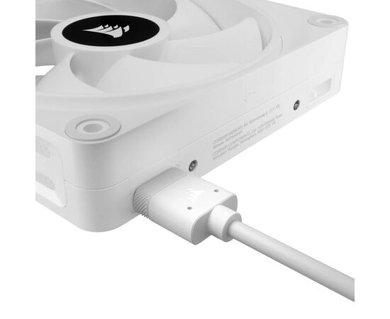 Кулер для корпуса Corsair iCUE Link QX120 RGB PWM PC Fans Starter Kit with iCUE Link System Hub W (CO-9051006-WW), изображение 8 Кулер для корпуса Corsair iCUE Link QX120 RGB PWM PC Fans Starter Kit with iCUE Link System Hub W (CO-9051006-WW), изображение 8