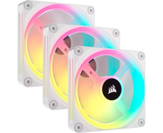Кулер для корпуса Corsair iCUE Link QX120 RGB PWM PC Fans Starter Kit with iCUE Link System Hub W (CO-9051006-WW)