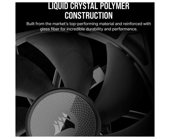 Кулер для корпуса Corsair iCUE Link RX120 PWM (CO-9051009-WW), изображение 8 Кулер для корпуса Corsair iCUE Link RX120 PWM (CO-9051009-WW), изображение 8