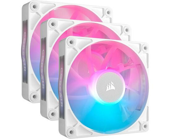 Кулер для корпуса Corsair iCUE Link RX120 RGB PWM White Triple Pack (CO-9051022-WW)