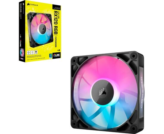 Кулер для корпуса Corsair iCUE Link RX140 RGB PWM (CO-9051019-WW), изображение 3 Кулер для корпуса Corsair iCUE Link RX140 RGB PWM (CO-9051019-WW), изображение 3