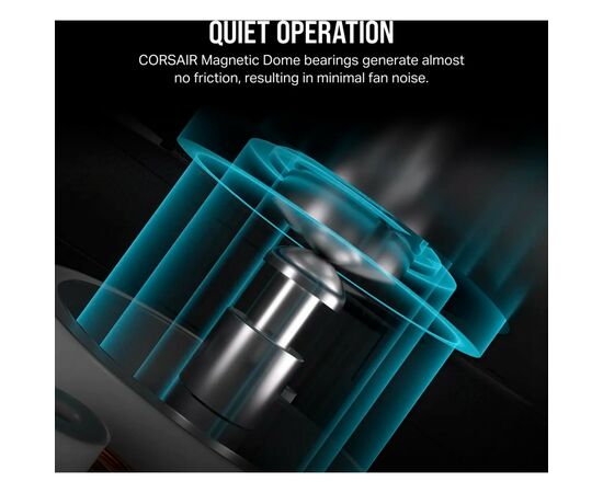 Кулер для корпуса Corsair iCUE Link RX140 RGB PWM (CO-9051019-WW), изображение 7 Кулер для корпуса Corsair iCUE Link RX140 RGB PWM (CO-9051019-WW), изображение 7