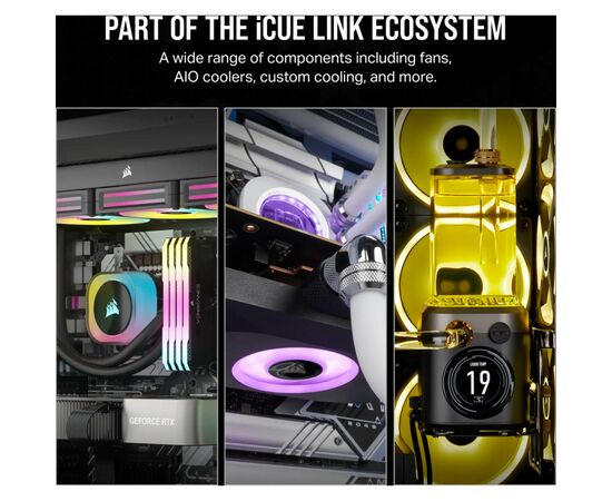 Кулер для корпуса Corsair iCUE Link RX140 RGB PWM (CO-9051019-WW), изображение 9 Кулер для корпуса Corsair iCUE Link RX140 RGB PWM (CO-9051019-WW), изображение 9