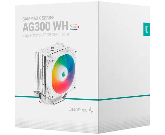Кулер для процессора Deepcool AG300 WH ARGB, изображение 10 Кулер для процессора Deepcool AG300 WH ARGB, изображение 10