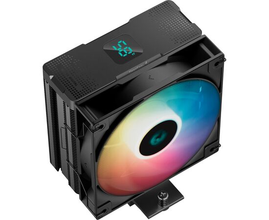 Кулер для процессора Deepcool AG400 DIGITAL BK ARGB, изображение 3 Кулер для процессора Deepcool AG400 DIGITAL BK ARGB, изображение 3
