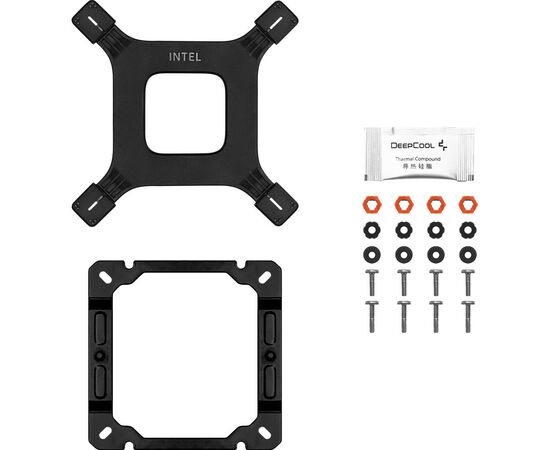 Кулер для процессора Deepcool AG400 DIGITAL BK ARGB, изображение 9 Кулер для процессора Deepcool AG400 DIGITAL BK ARGB, изображение 9