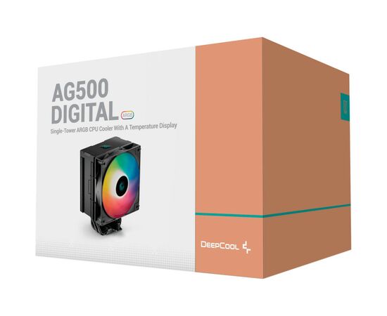 Кулер для процессора Deepcool AG500 DIGITAL ARGB, изображение 10 Кулер для процессора Deepcool AG500 DIGITAL ARGB, изображение 10