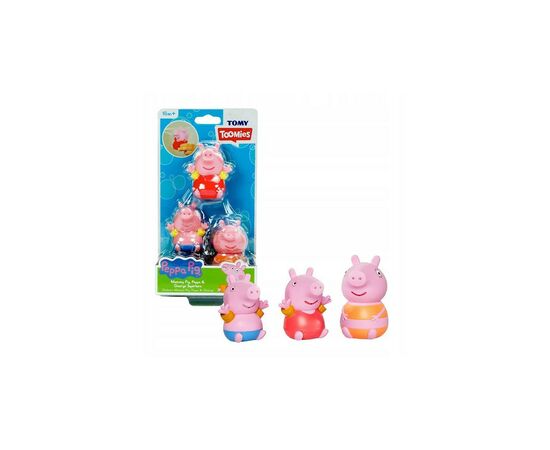 Игрушка для ванной Toomies набор брызгалок Свинка Пеппа 3 шт Мама (E73105 M), изображение 4 Игрушка для ванной Toomies набор брызгалок Свинка Пеппа 3 шт Мама (E73105 M), изображение 4