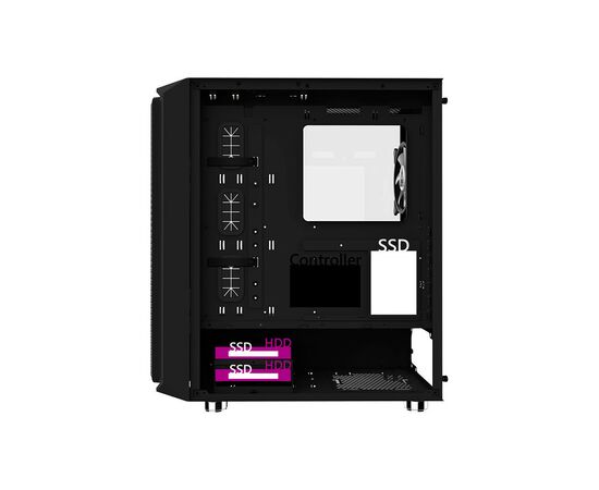 Корпус MONTECH AIR X (B), зображення 3 Корпус MONTECH AIR X (B), зображення 3